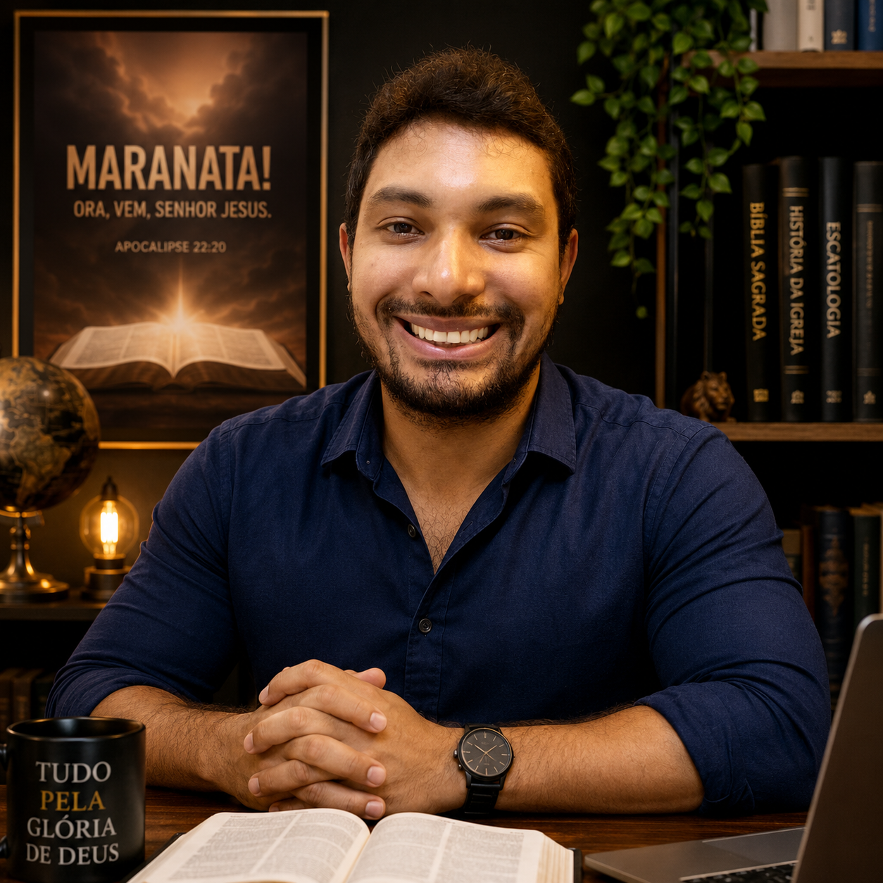 Professor do curso Apocalipse Revelado